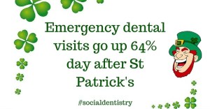 Wayne NJ Dentist Shares Dental Emergency Stats on St. Patrick's Day